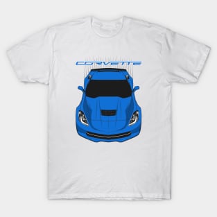 Corvette C7 - Blue T-Shirt